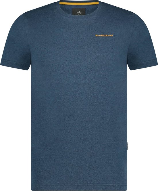 BlueFields T-shirt Gemeleerd T Shirt Met Ronde Hals 36134064 5558 Mannen Maat - XL