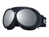 Skibrillen Moncler ML0130-02C Zwart Geïnjecteerde