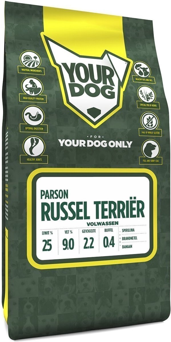 Yourdog Yourdog Parson russel-terriër Rasspecifiek Adult Hondenvoer 6kg | Hondenbrokken