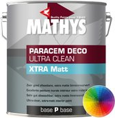 Mathys Paracem Deco Ultra Clean Xtra Matt - Wit - 2.5L
