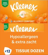Kleenex Mouchoirs Boîte - Allergy Comfort 12 X 56 pièces - Value pack