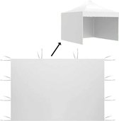 Waterdichte Instant Zijwand voor Partytenten - 3m x 2m Tenten - Tuintent Zeil - Enkel Zijpaneel, Gemaakt van Oxford Doek, Ideaal als Tuinschaduw & Bescherming, Wit - Wit
