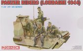 1:35 Dragon 6156 Panzer Riders - Lorraine 1944 Plastic Modelbouwpakket