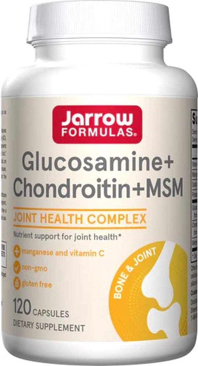 Goedkoopste Jarrow Formulas Glucosamine Chondroitin MSM 120 Capsules