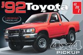 1:20 AMT 1425 1992 Toyota 4X4 Pickup Plastic Modelbouwpakket