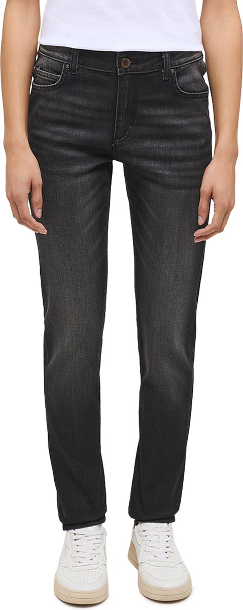 Mustang Dames Jeans Broeken CROSBY comfort/relaxed Fit Zwart 44W / 32L Volwassenen