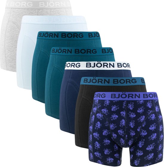 Bjorn Borg - Boxers 7-Pack Multicolour - Heren - Maat L - Body-fit