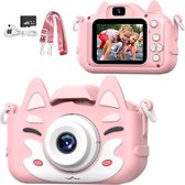 Kindercamera - Digitale Camera voor Kinderen - Videorecorder 1080P Speelgoed voor Jongens Meisjes - Cadeaus voor Kinderen van 3-12 Jaar