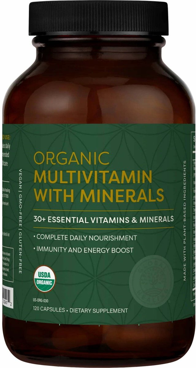 Goedkoopste Multivitamin with Minerals (Bio) van Global Healing
