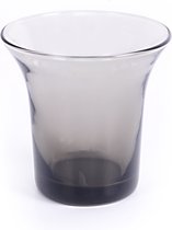 XLBoom Host Set Waterglazen - 8,5 cm - Grijs Glas - 4 stuks