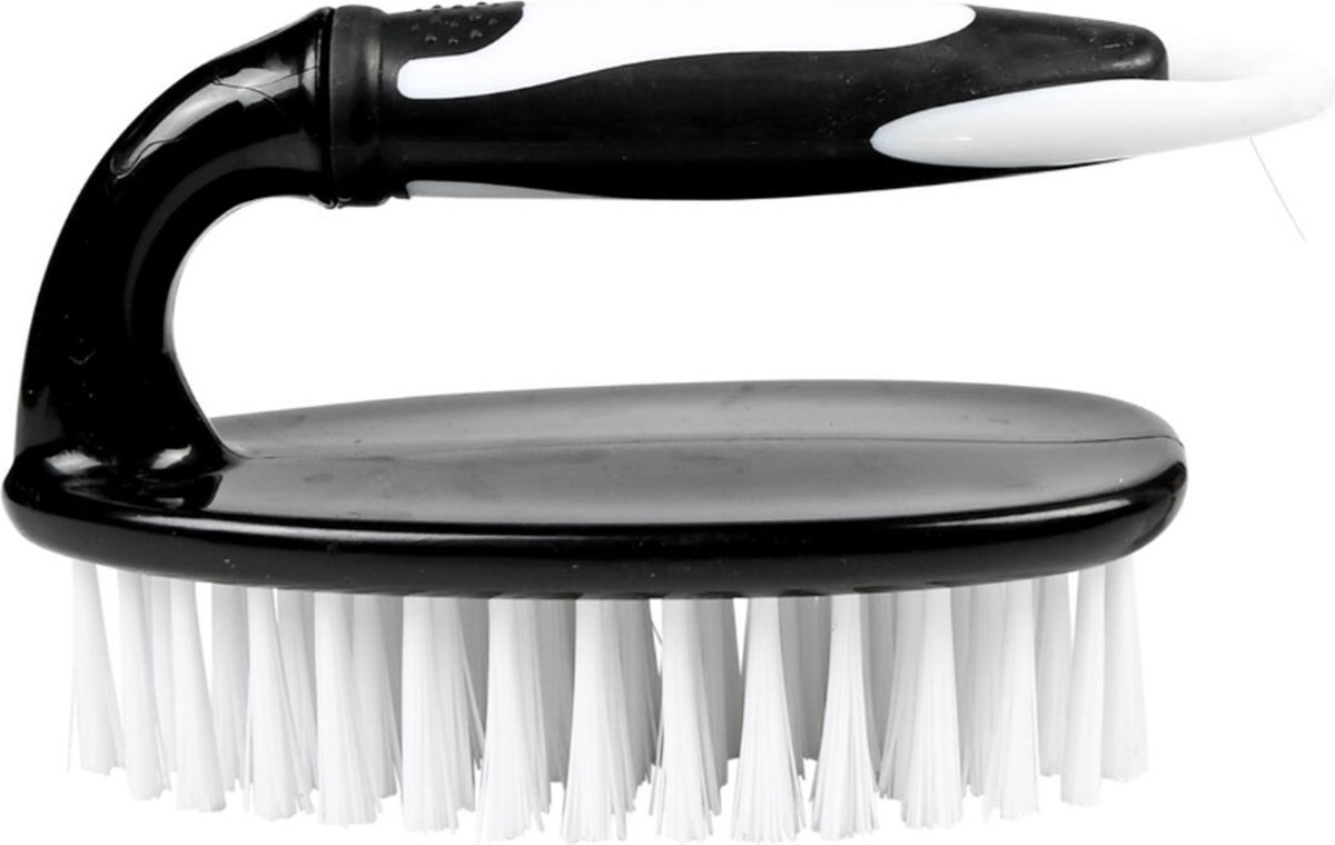 Goedkoopste Benson Schrobborstel - Anti-sliphandvat - Harde nylon haren - 13 cm - Kunststof