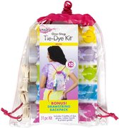 Tulip One Step Tie-Dye Backpack Kit Neon