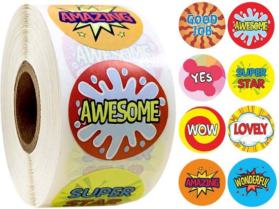 Sluitsticker Beloningssticker - Stickers Kinderen - Sluitsticker ...