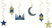 Ramadan Slinger 6 Stuks - Eid versiering - Ramadan Decoratie - Groot Ramadan Slingers