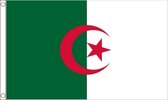 CHPN - Vlag - Vlag van Algerije - Algerijnse vlag - Algerijnse Gemeenschaps Vlag - 90/150CM - Algeria flag - DZ - Algiers