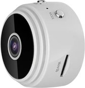 WiFi Camera - Wit - Mini Camera - A9 Security Camera Wireless Surveillance - HD 1080P - Night Vision - Car - thuiskantoor