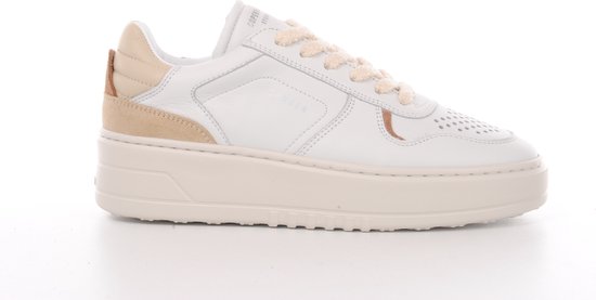 COPENHAGEN elegante damessneaker CPH76 wit beige bol