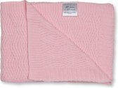 Olivia & Oliver Shawl Fia - Rose - Châle bébé - Couverture d'emballage - 80x80cm - Coton biologique tricoté - pour toutes les saisons - Design suédois