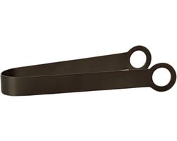 XLBoom Rondo Ijstang Soft Black - 8 x 3 x 17,5 cm Stainless Steel - Luxe design ijstang ontworpen door Sascha Sartory