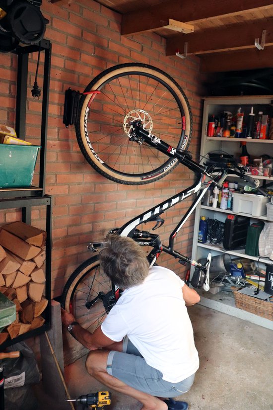 SODEAL Draaibaar Fiets Ophangsysteem - Fietshaak - Fiets Ophangbeugel - Muurbeugel Fiets - Fietsenrek - Fietsbeugel van Merkloos — afbeelding 2
