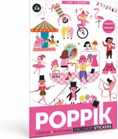 POPPIK - CIRCUS - DISCOVERY STICKERS - (3-8)