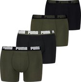 Puma Heren Everyday Boxer 4p 701227791007 - Kleur Groen - Maat M