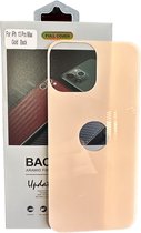 Armid Fiber Achter glas beschermer Geschikt voor: Apple iPhone 13 Pro Max (Gold) Achterkant Temper Glass Protector - Back Screen Protector