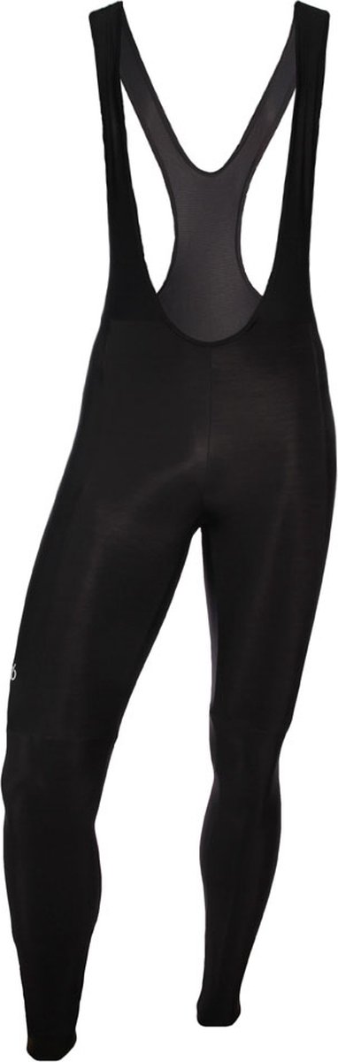 Lange wielerbroek Zwart (met zeem) - Heren