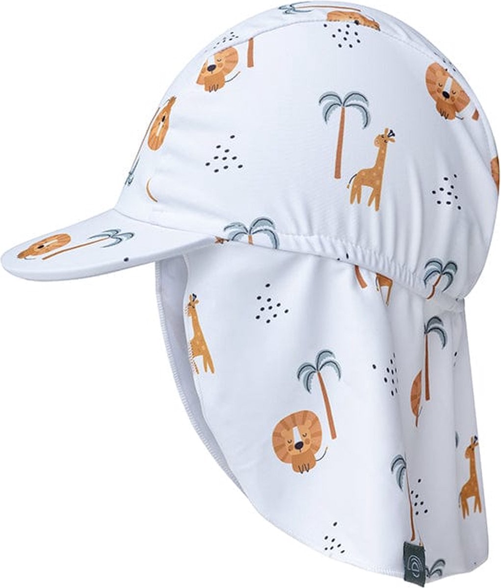 Swim Essentials | Meerkleurig Dieren UV Zonnepetje 0-1 jaar