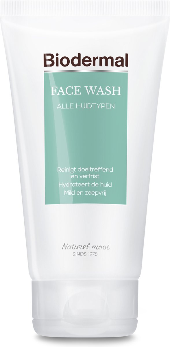 Biodermal Face wash - Milde gezichtsreiniger en make-up remover - 150ml - Biodermal