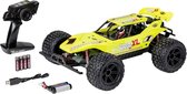Carson RC Sport Cage Devil XL Geel Brushed 1:10 RC auto Elektro Buggy RTR 2,4 GHz