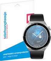 Protecteur d'écran en Telefoonglaasje - Convient pour Huawei Watch GT3 Pro 46 mm - PMMA - Plexiglas (fin/flexible) - Verre de protection