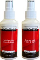 All-In House Leatherlook Clean & Care - 2 x 100ml - Leather Look
