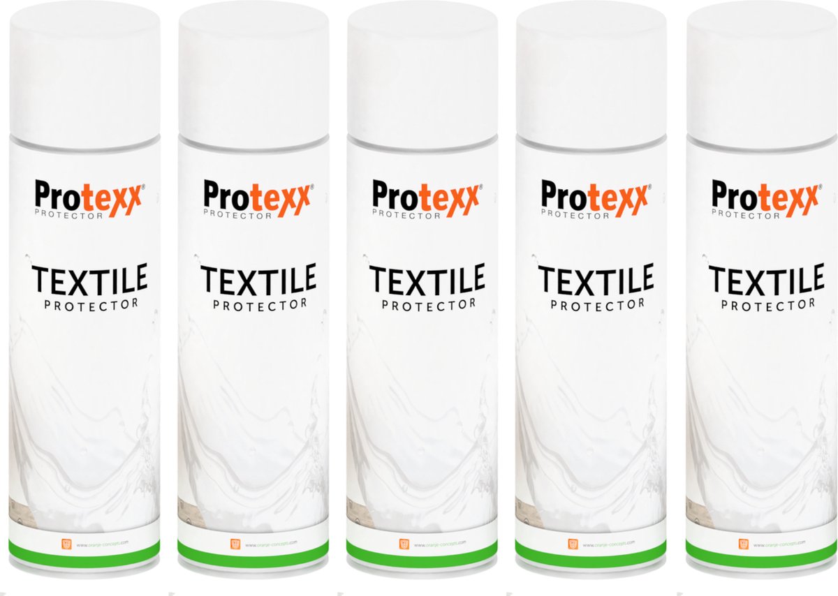 Protexx Textile Protector Spray - 5-Pack - 5x 500ml - 