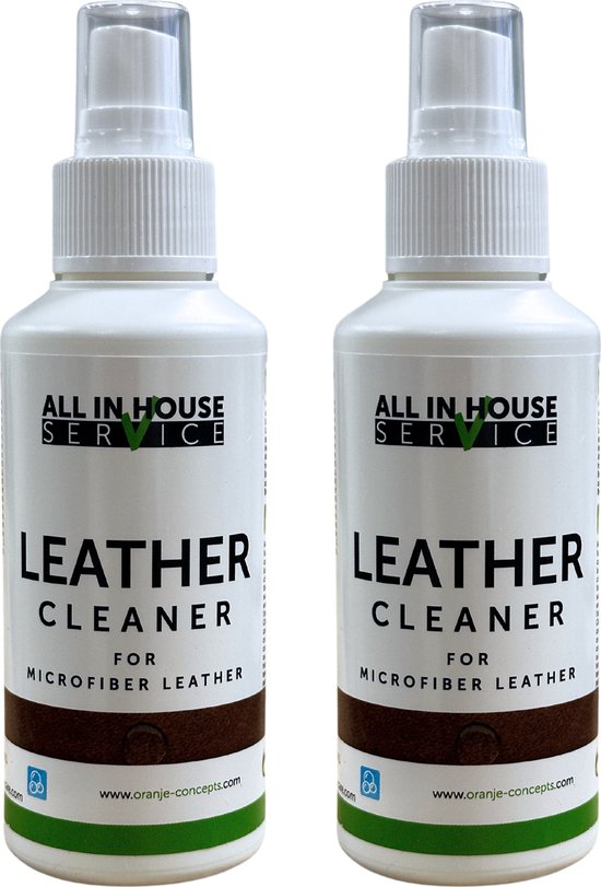 All-In House Microfiber Leather Cleaner - 2 x 100ml