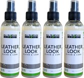 All-In House Leatherlook Clean & Care - 4 x 150ml - Leather Look