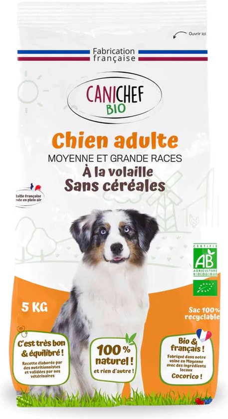 Canichef Graanvrije Hondenbrokken - Biologisch