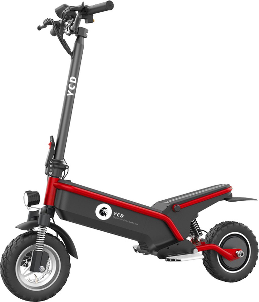 Afbeelding 3 van YCD - C5 - OFF-ROAD - CHERRY RED - E-STEP - ZADEL