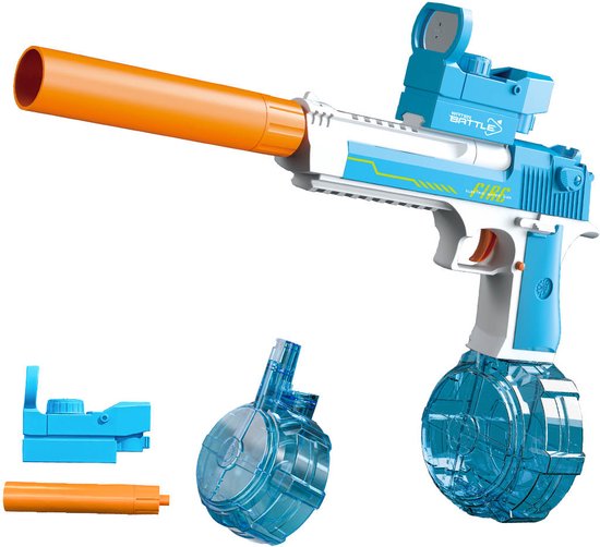Elektrische waterpistool - Vult Automatisch - Wit | Elektrisch