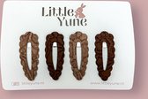 Little Yune | Haarspeldjes Noé - Maya Kant - Haarspeldje meisje - Haaraccessoires
