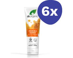 Dr Organic Manuka Honing Gezichtsmasker (6x 125ml)