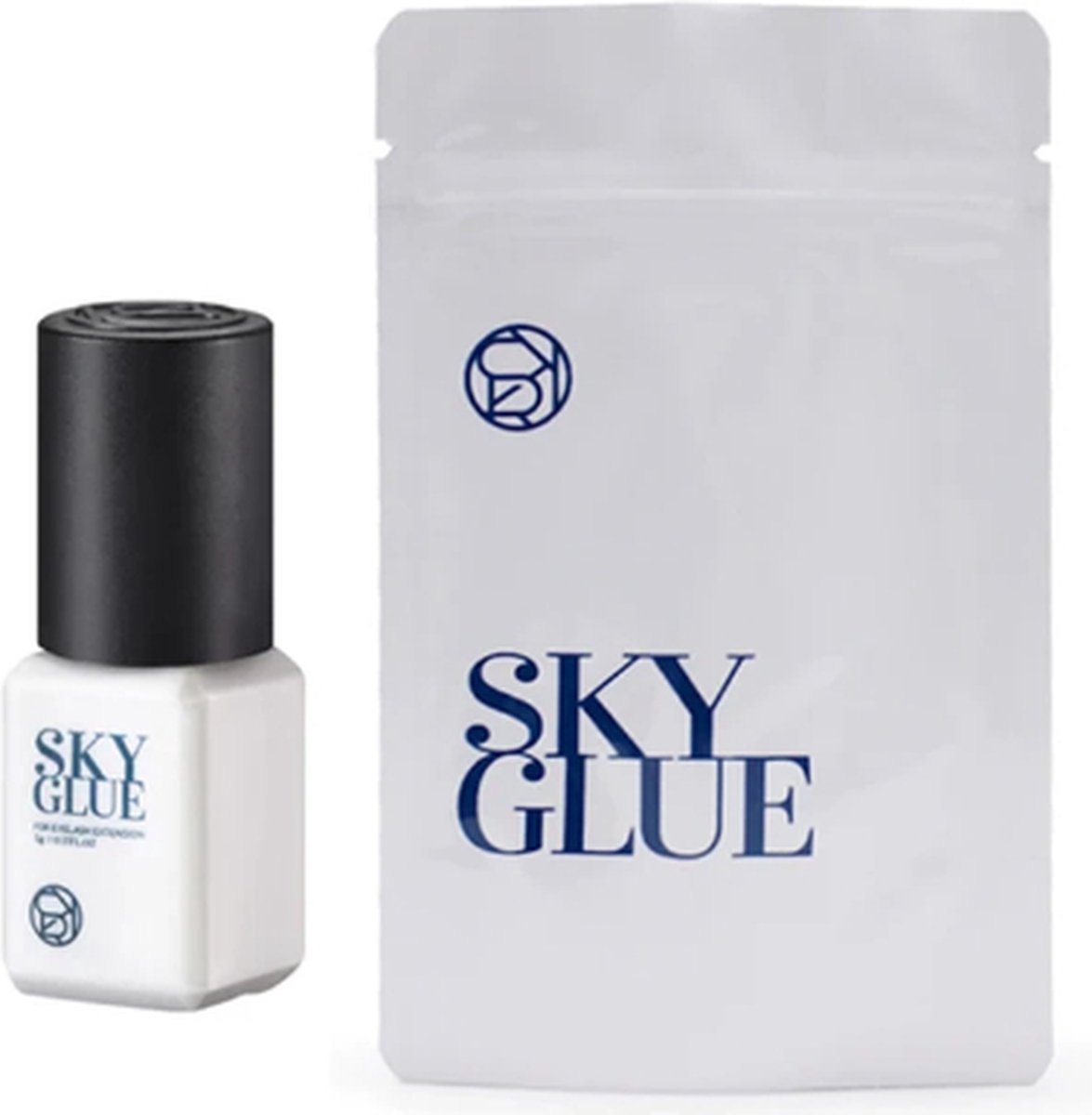 Goedkoopste SKY glue D Wimperextensions professionele wimperlijm zwarte dop 6-7 weken retentie