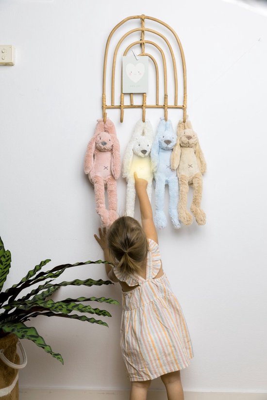 Happy Horse Konijn Richie Nachtlampje met rustgevende geluiden 34cm - Beige - Baby cadeau van Happy Horse — afbeelding 2