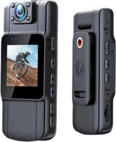 ALLGoods. Bodycam – Spy Cam FullHD 1080/30fps – Spy Camera met Mini SD Kaart 32GB – Verborgen Camera – Spycams met Handleiding – Professionele Spycam - Zwart