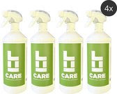 Groene aanslagreiniger set/4 | groene aanslagverwijderaar voor tuinmeubelen | kant en klaar | spray 1 liter | Bubalou