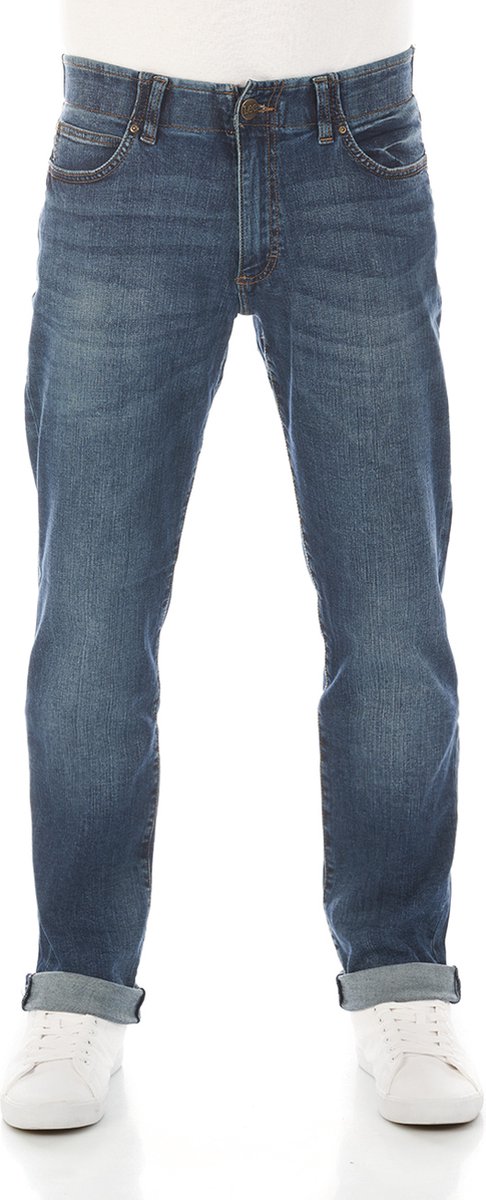 Lee Heren Jeans Broeken Extreme Motion Straight regular/straight Fit 34W 30L Volwassenen Maddox (pu)
