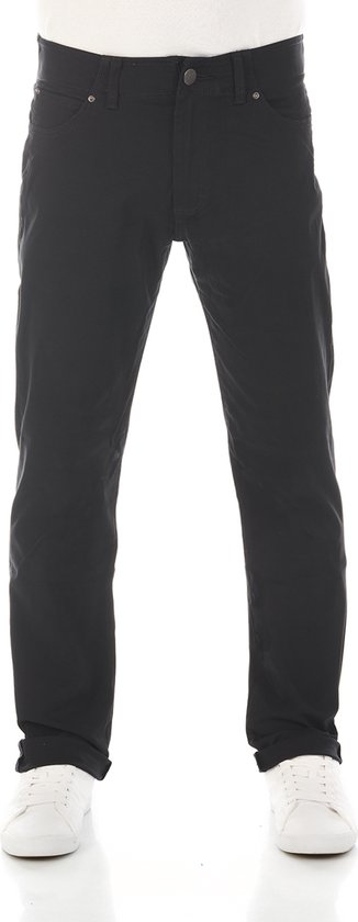 Lee Extreme Motion Straight Jeans Zwart 46 / 32 Man