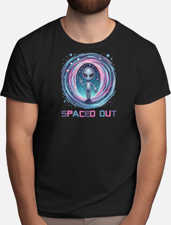 Space Out - T Shirt - AlienLife - Gift - Cadeau - Extraterrestrial - UFOsighting - AlienEncounter - BuitenaardsLeven - BuitenaardsWezen - UFOwaarneming - BuitenaardseOntmoeting