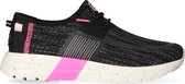 HEYDUDE Sirocco Sport Stripe Dames Sneakers Black