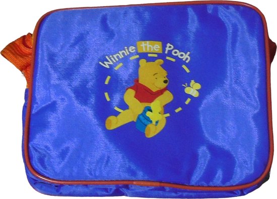 Winnie the Pooh tasje paars-oranje - Verjaardagscadeau